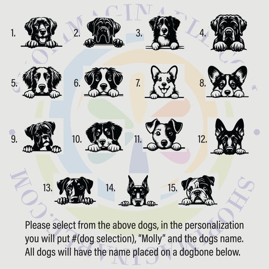 Personalized Dog Metal Art Decor-ShopImaginable.com