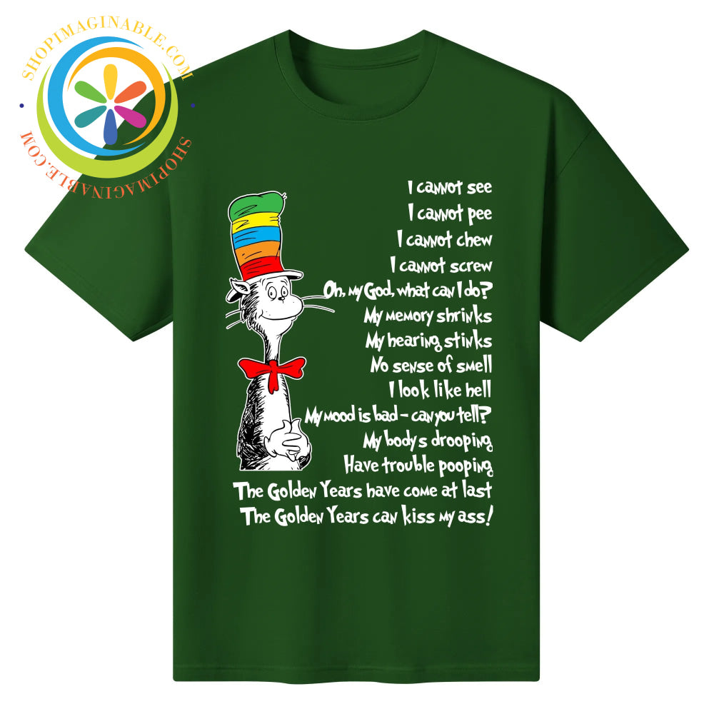 Aging Funny Unisex T-Shirt Forest / S T-shirt