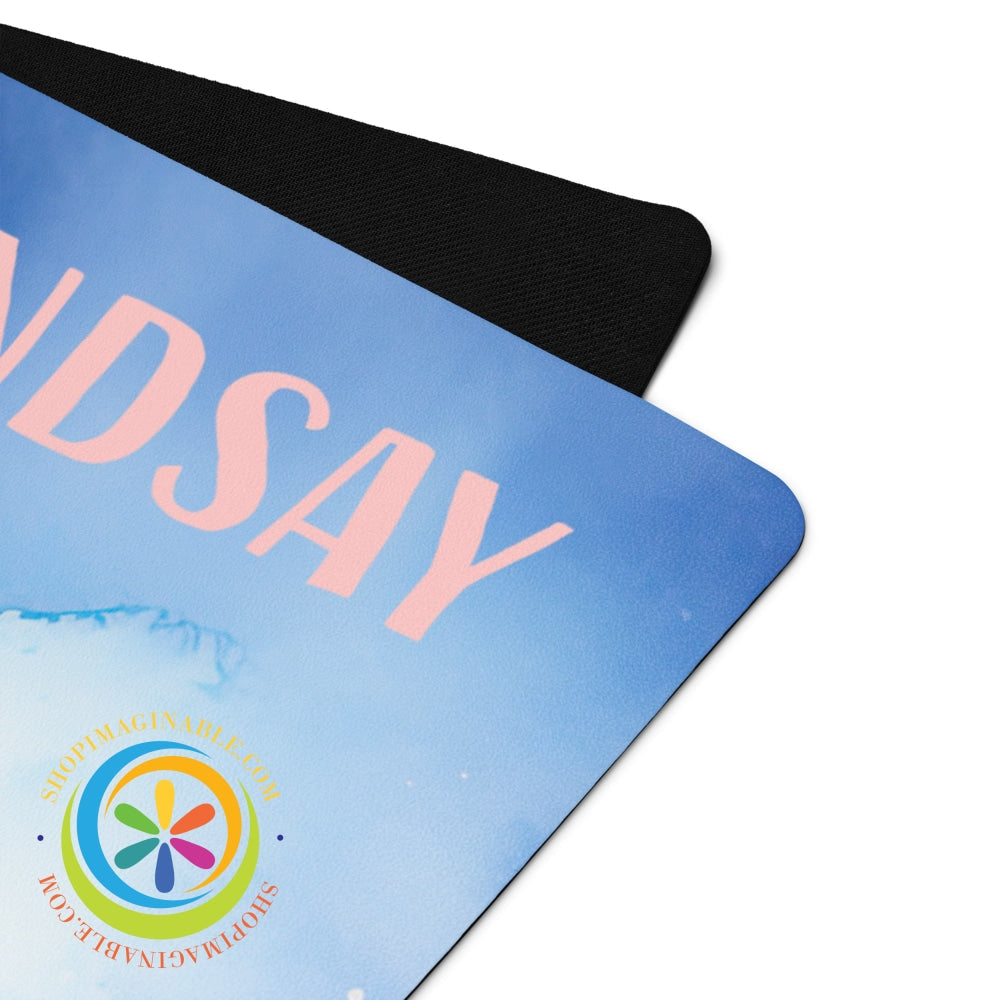 Beachside Personalized Name Yoga Mat