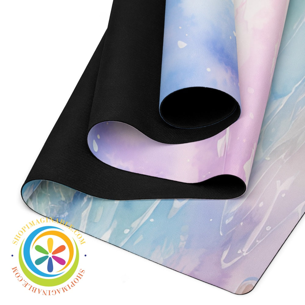 Beachside Personalized Name Yoga Mat