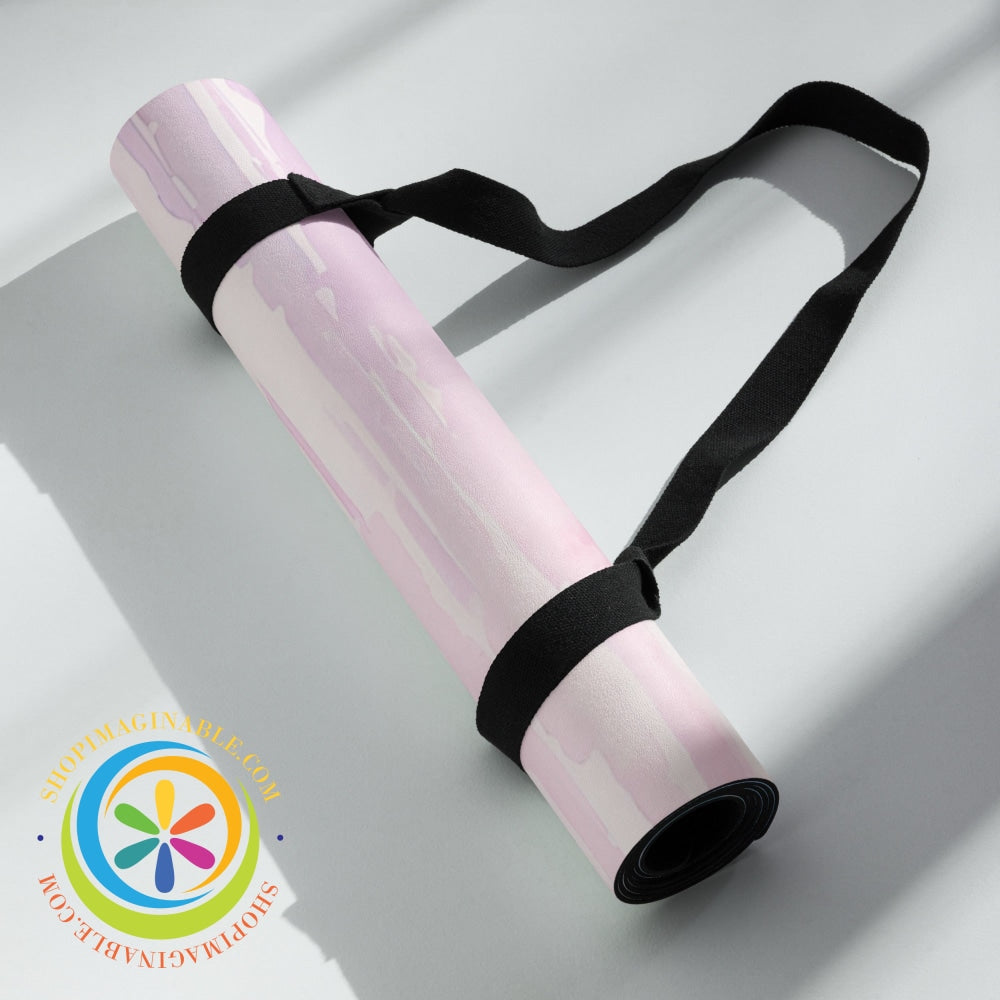 Beachside Personalized Name Yoga Mat