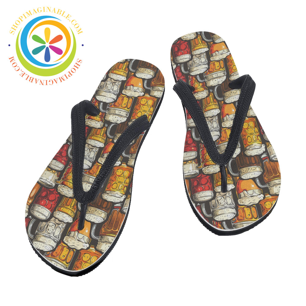 Beer Drinkers Mens & Ladies Flip-Flops