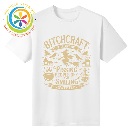 Bitchery Halloween Unisex T-Shirt White / S T-shirt