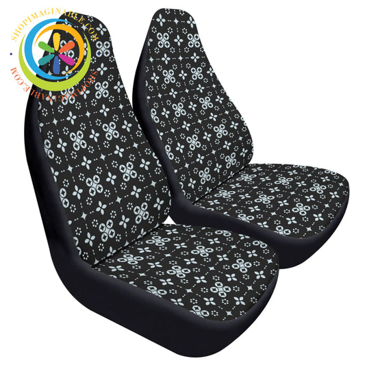Black Batik Car Seat Covers