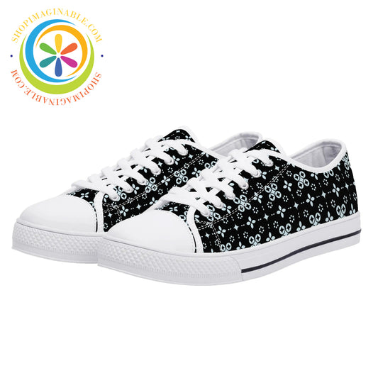 Black Batik Ladies Low Top Canvas Shoes Us12 (Eu44)