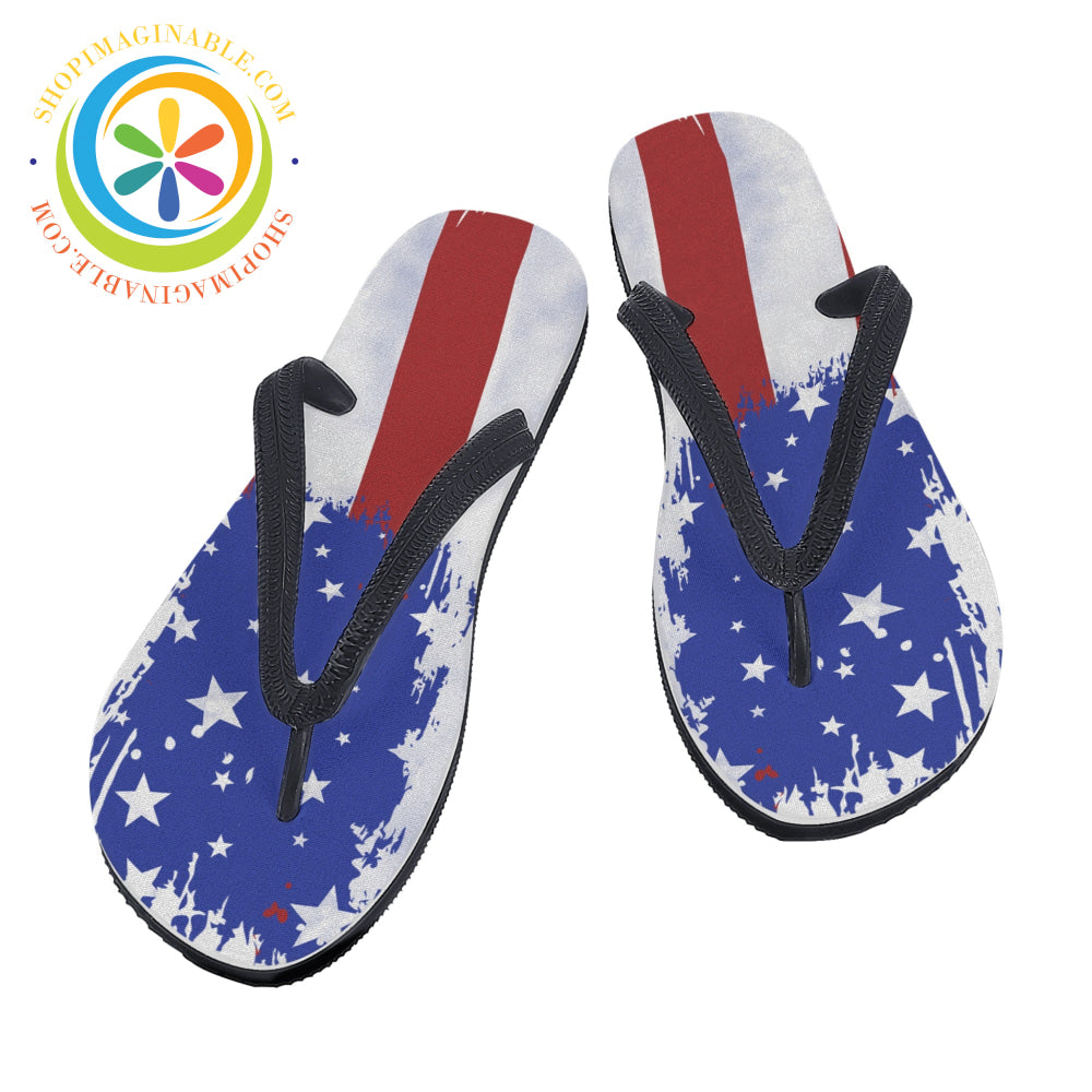 Born In The Usa Mens & Ladies Flip-Flops
