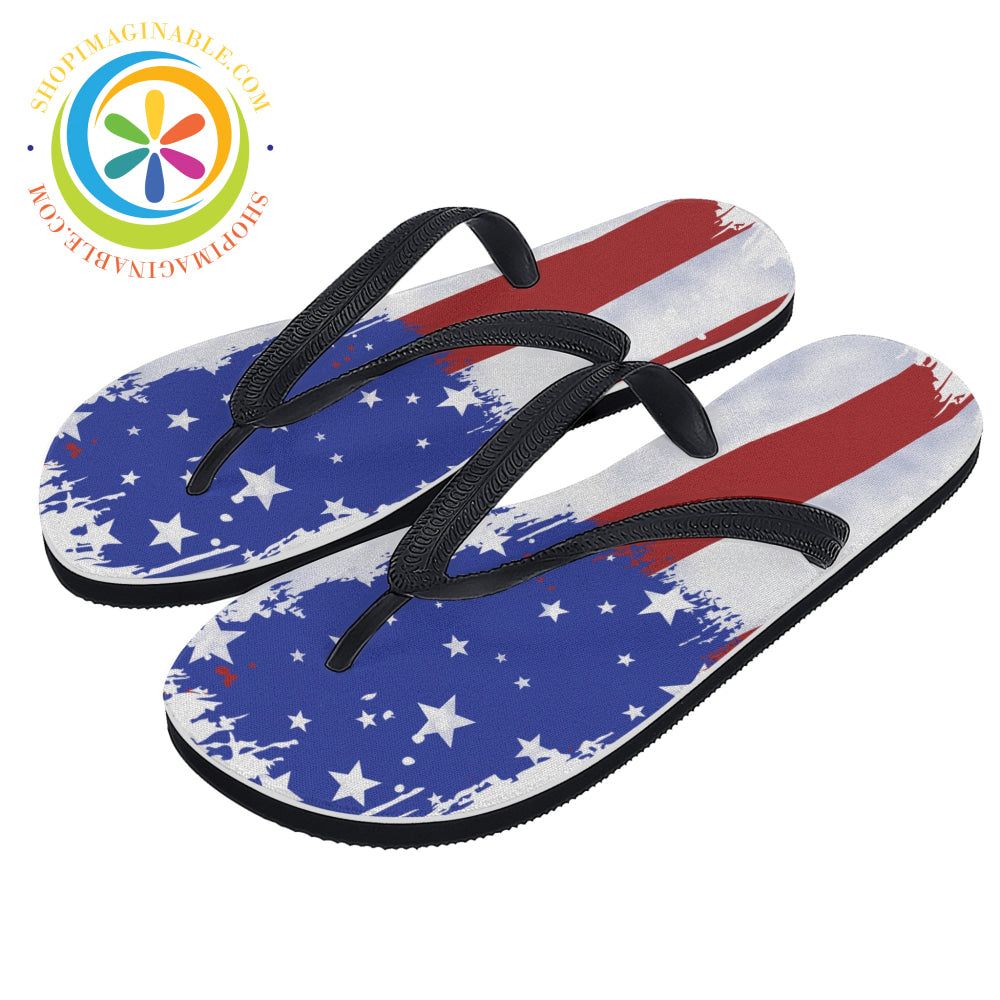 Born In The Usa Mens & Ladies Flip-Flops