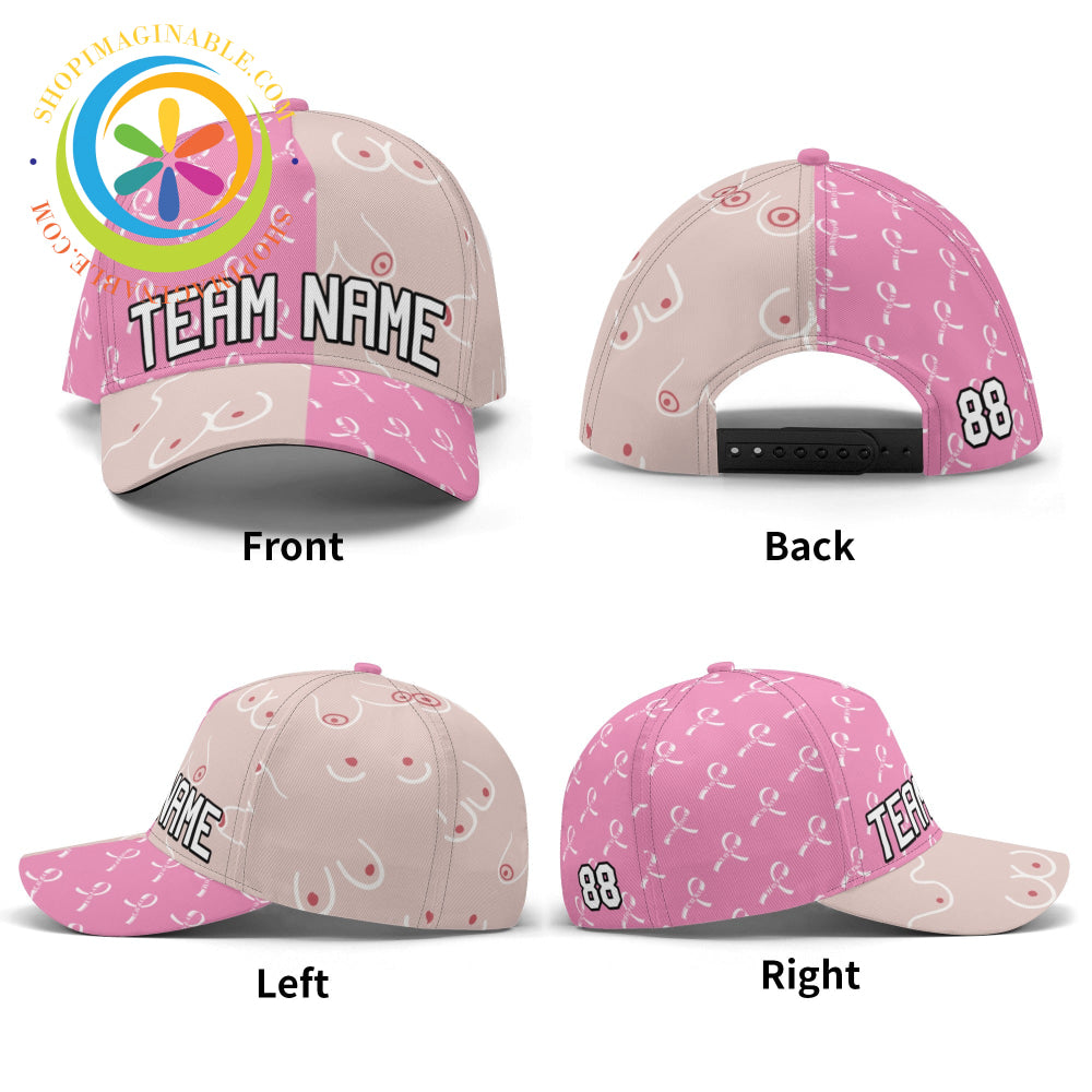 Breast Cancer Boobies Baseball Hat