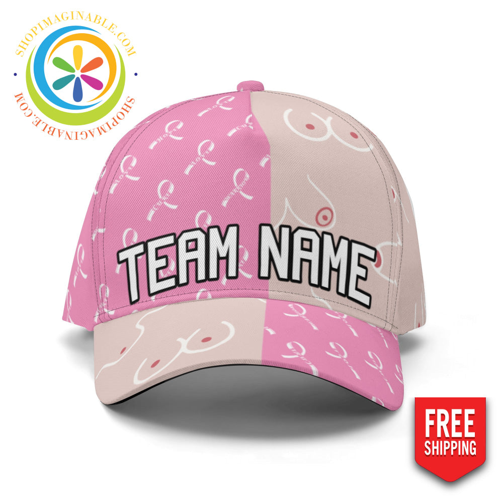Breast Cancer Boobies Baseball Hat