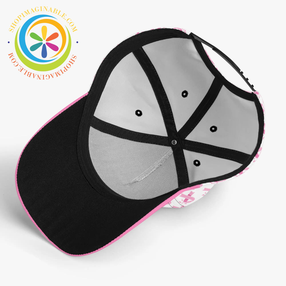 Cancer Pink Awareness Baseball Cap