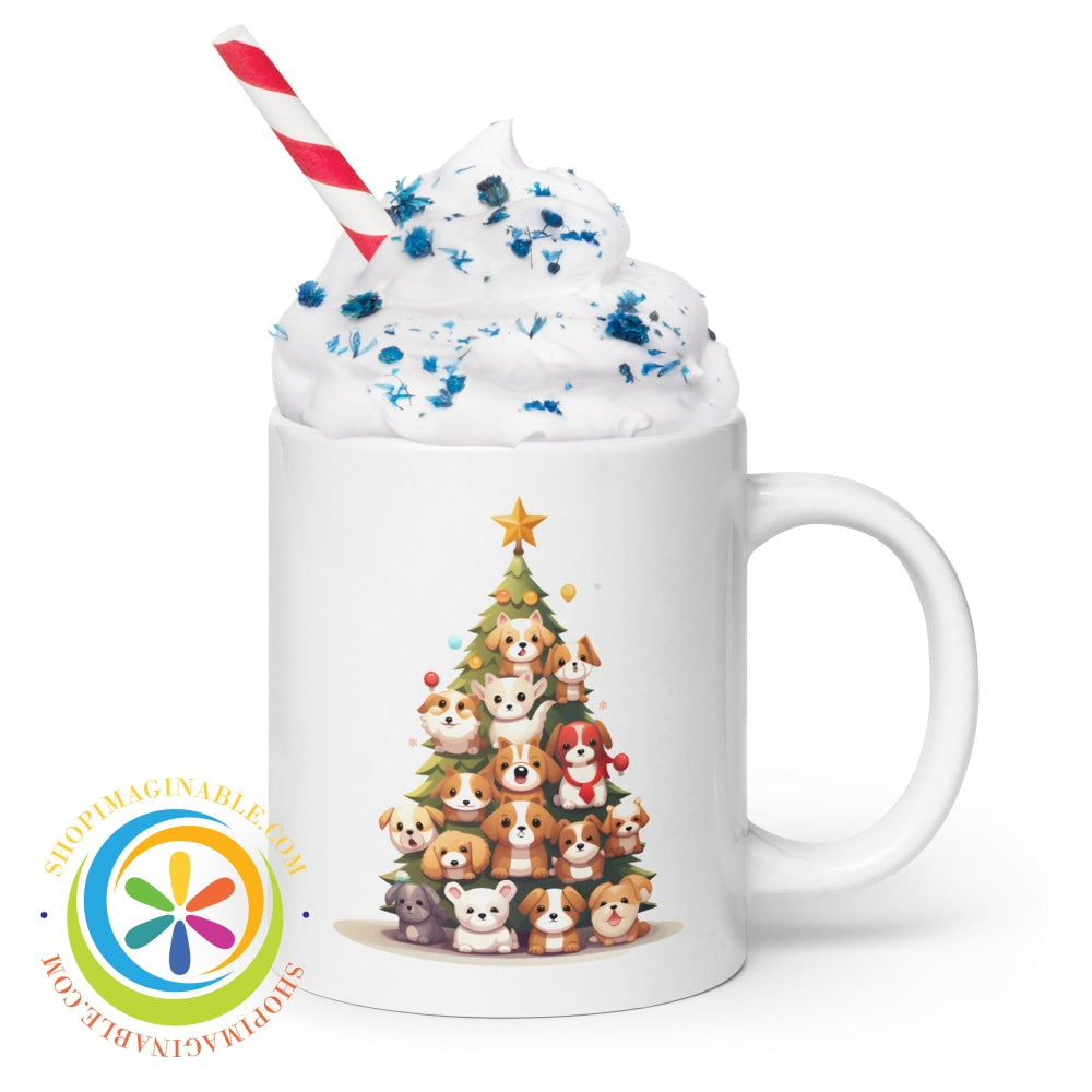 Chirstmas Dog-Mas Glossy Coffee Mug 20Oz Coffee Cup