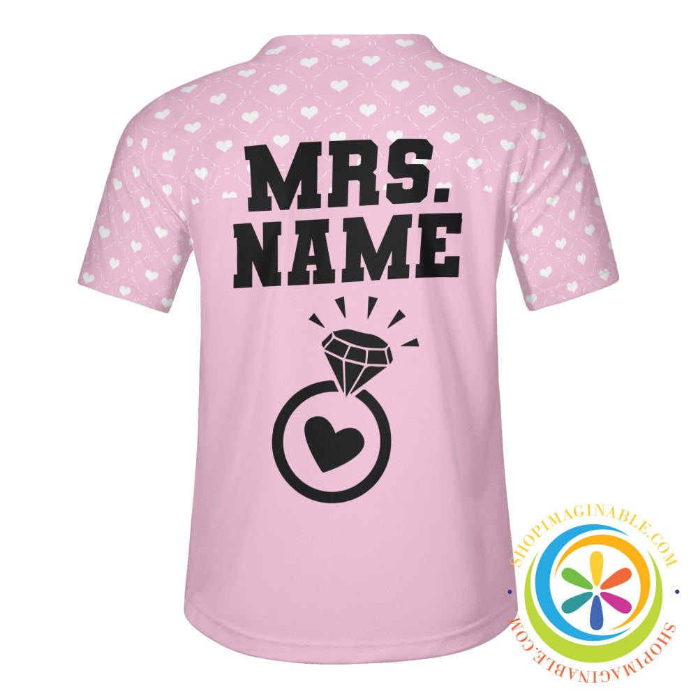 Custom Bride Unisex Baseball Jersey