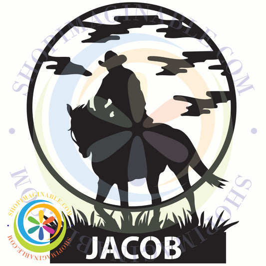 Custom Cowboy Metal Wall Décor Art