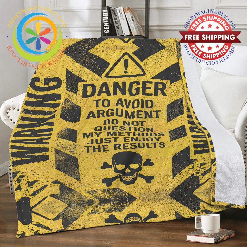 Danger Premium Fleece Blanket
