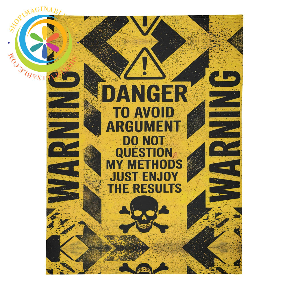 Danger Premium Fleece Blanket