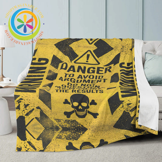 Danger Premium Fleece Blanket