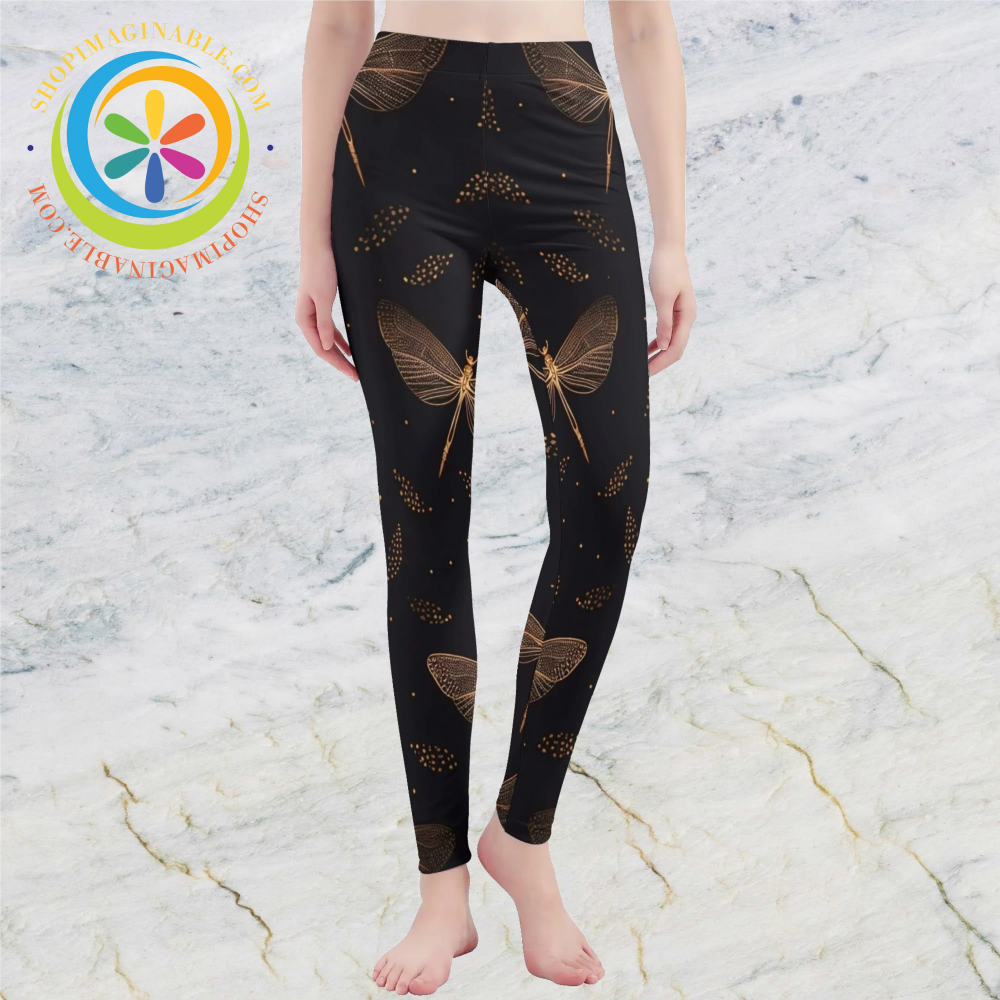 Fly Dragonfly Leggings Yoga Pants