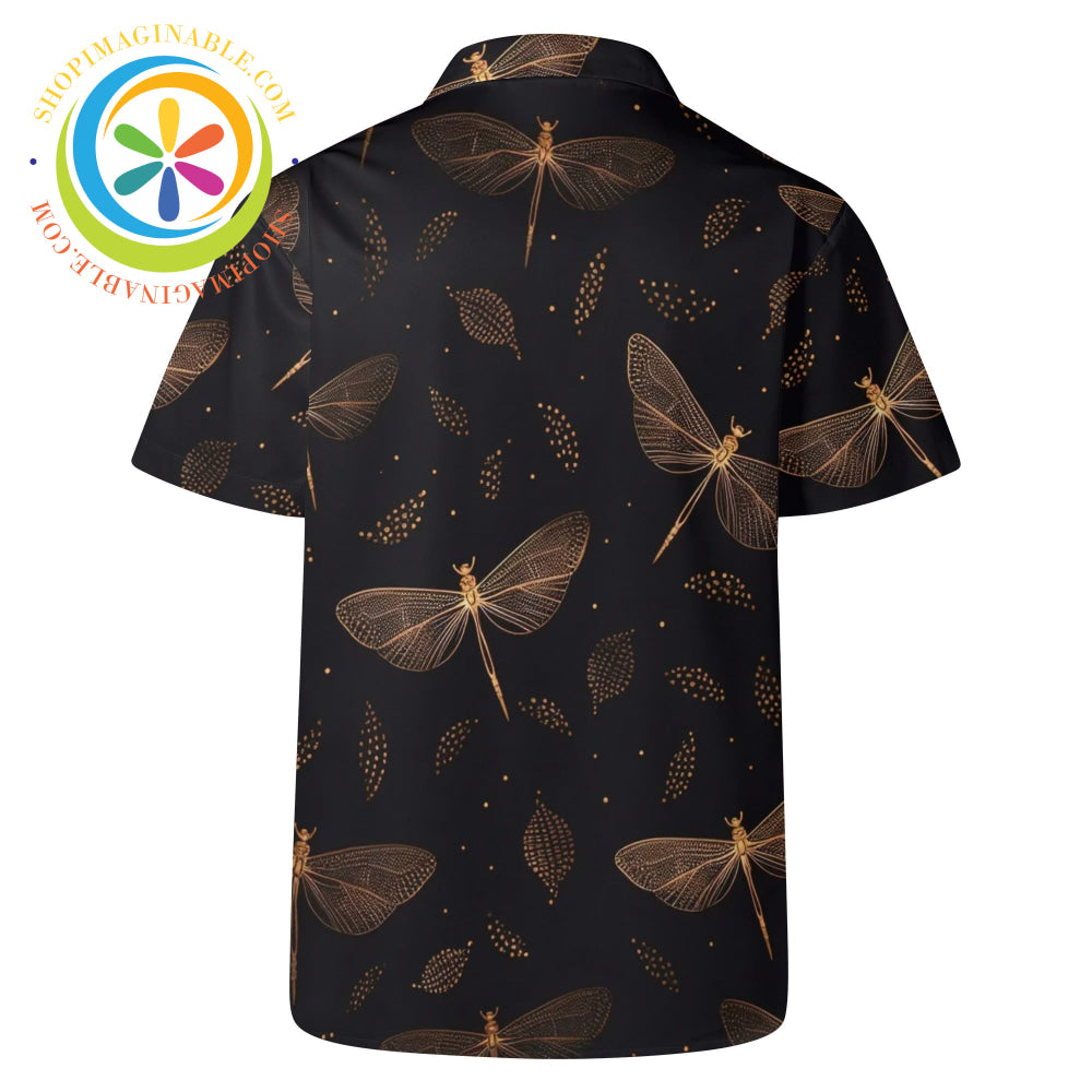Fly Dragonfly Unisex Hawaiian Casual Shirt