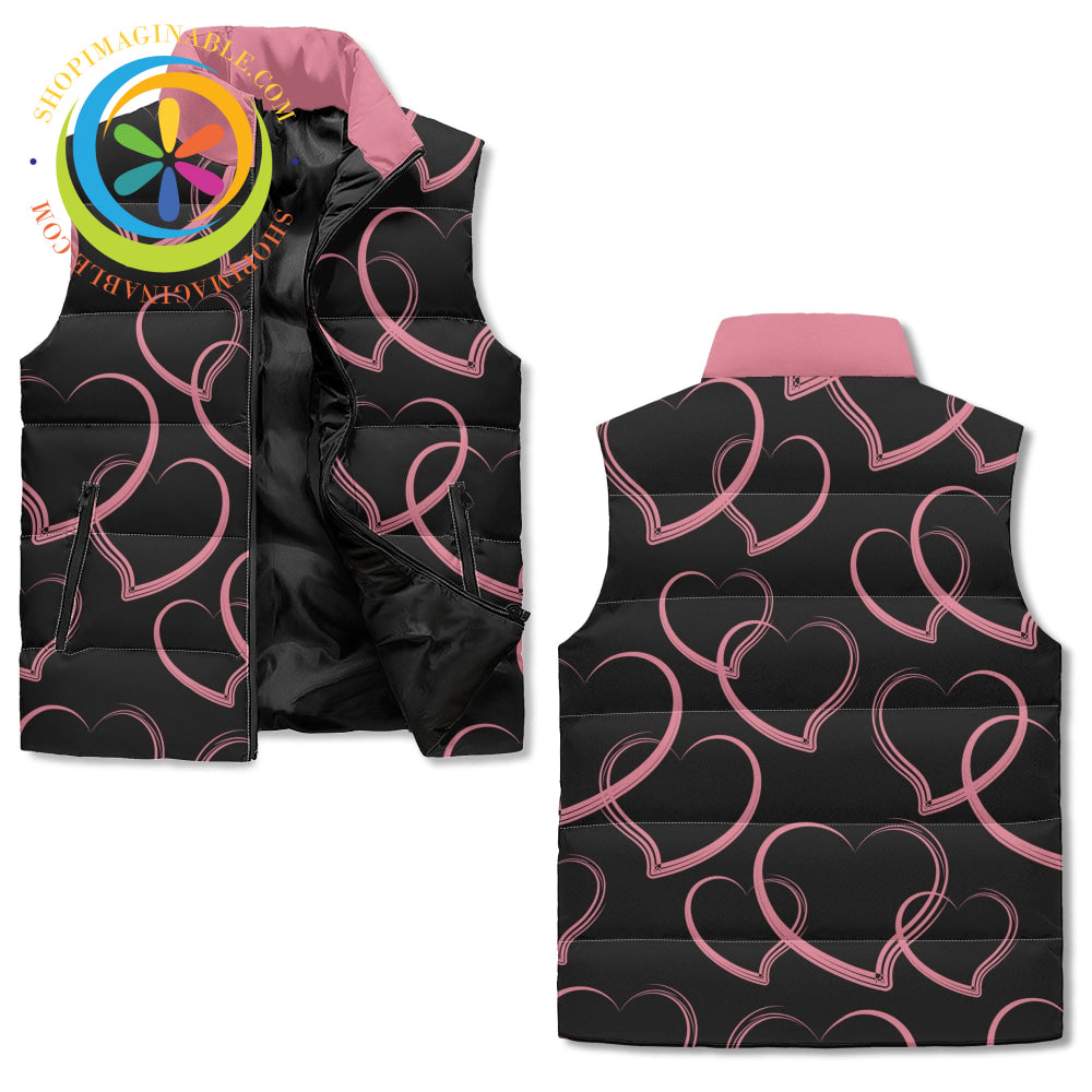 Glorious Hearts Puffer Vest