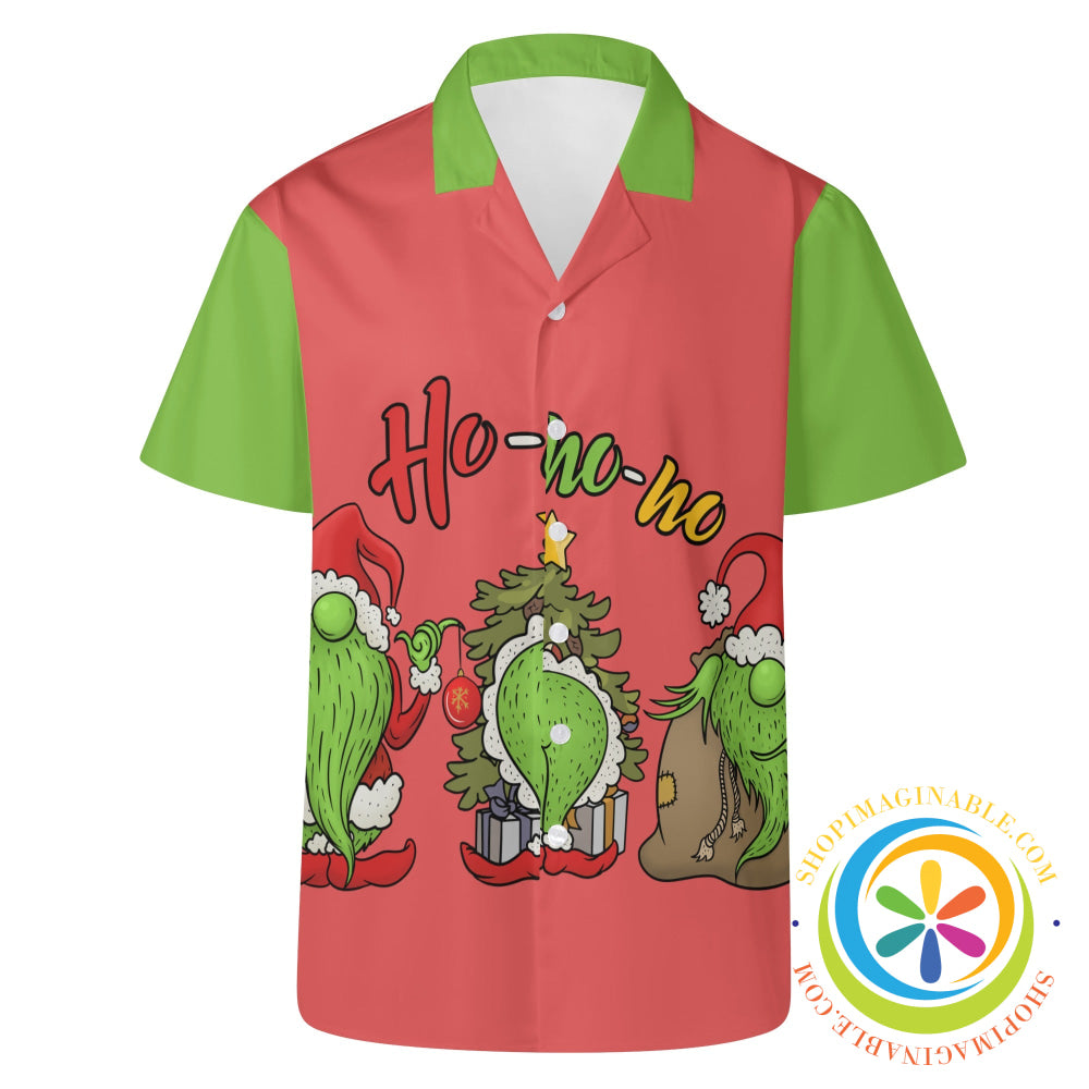 Gnomes Ho Party Hawaiian Casual Shirt