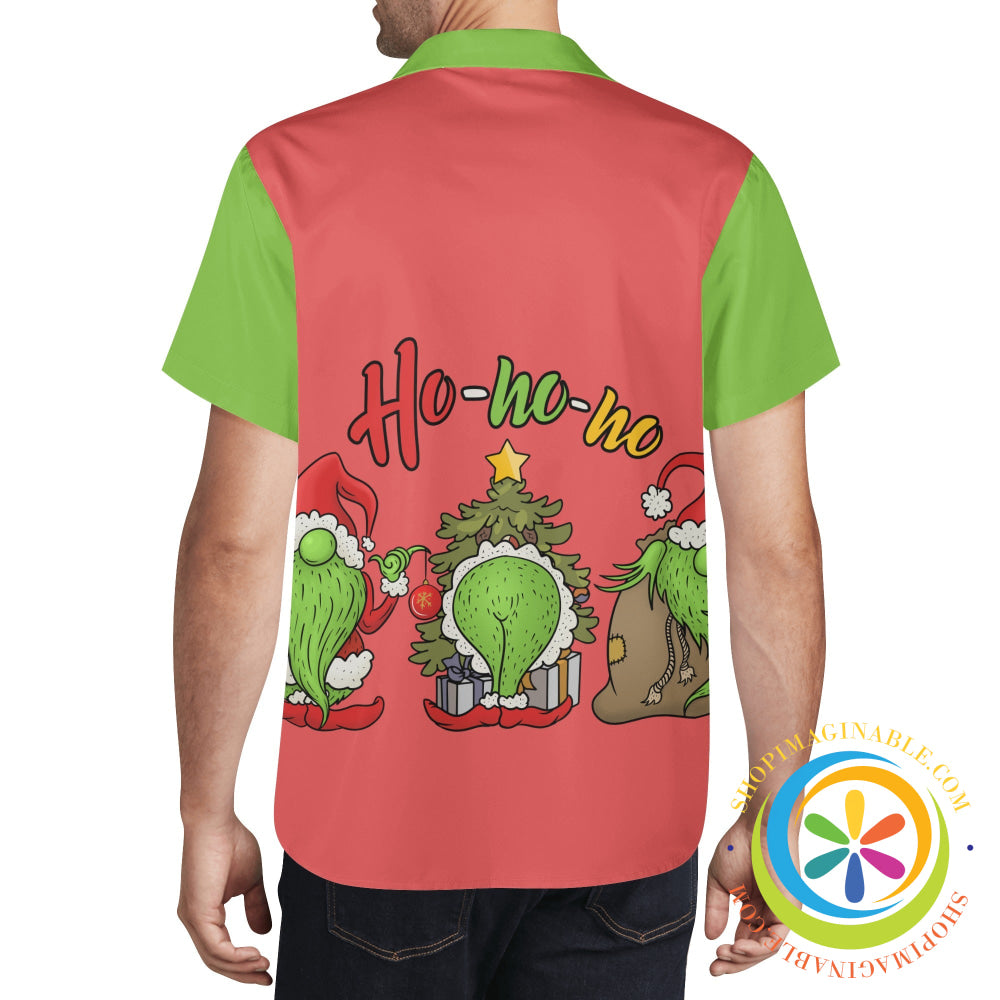 Gnomes Ho Party Hawaiian Casual Shirt