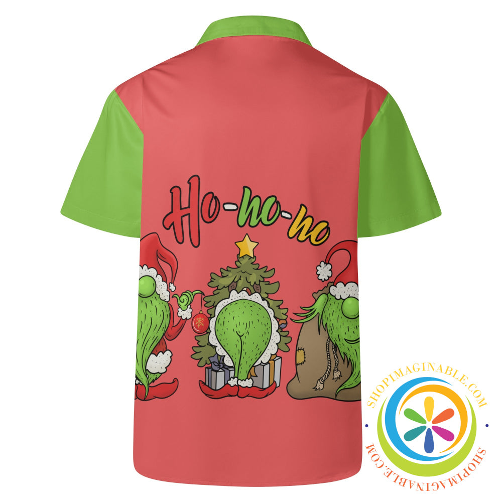 Gnomes Ho Party Hawaiian Casual Shirt