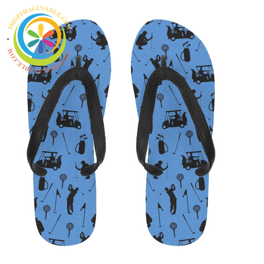 Golfers Mens & Ladies Flip-Flops-ShopImaginable.com