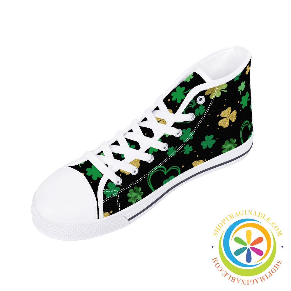 Good Luck Chuck Ladies High Top Canvas Shoes