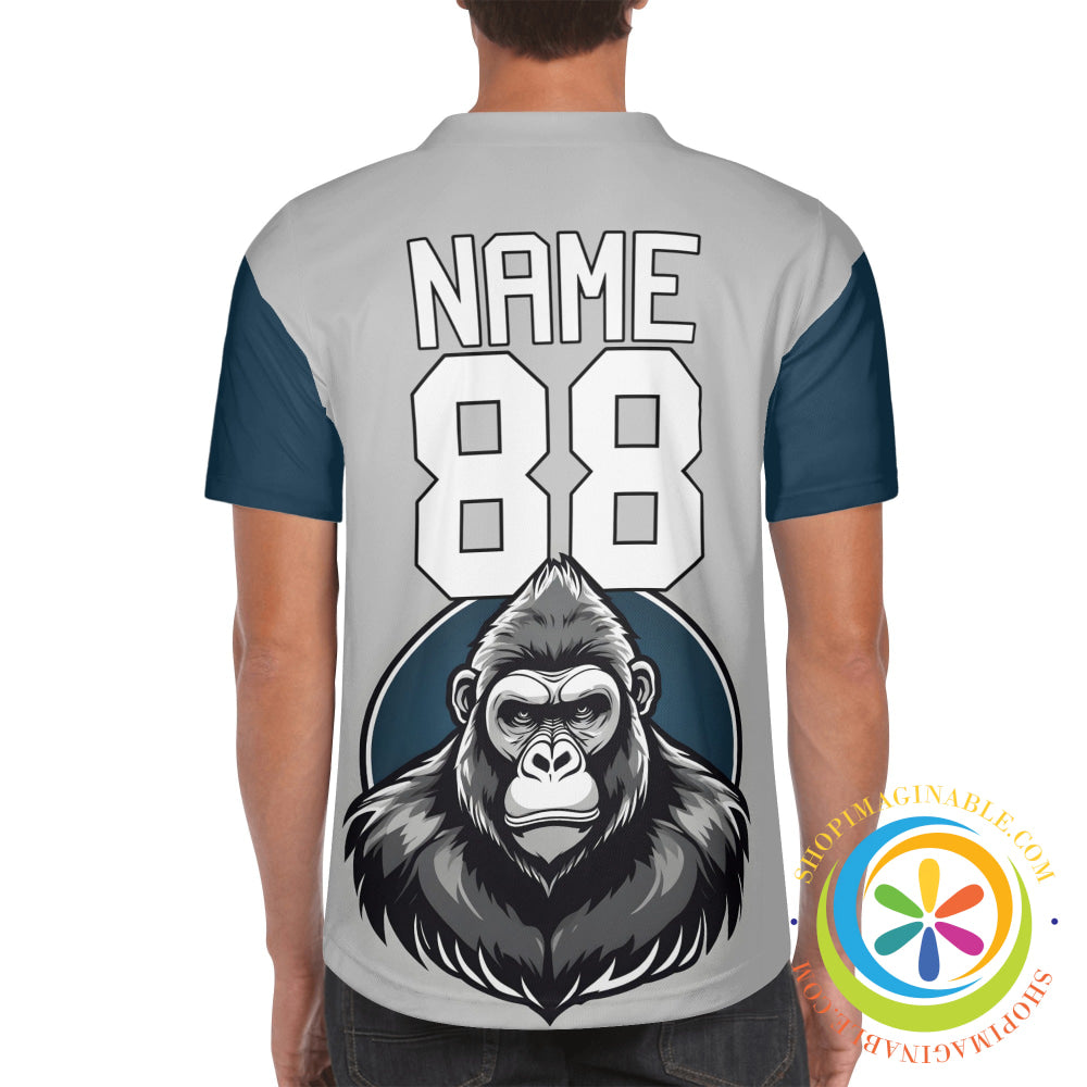 Gorilla Unisex Baseball Jersey