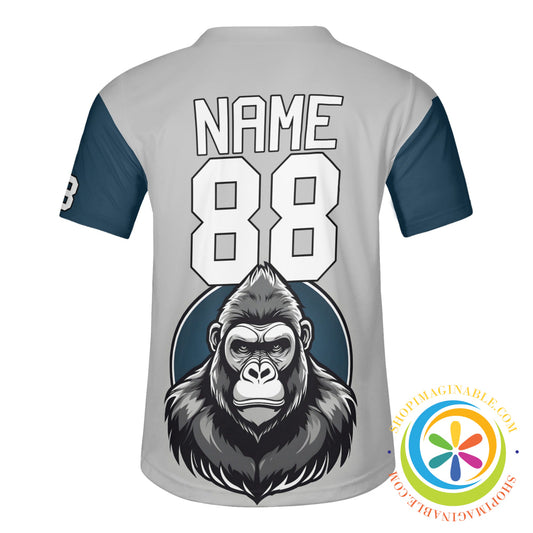 Gorilla Unisex Baseball Jersey