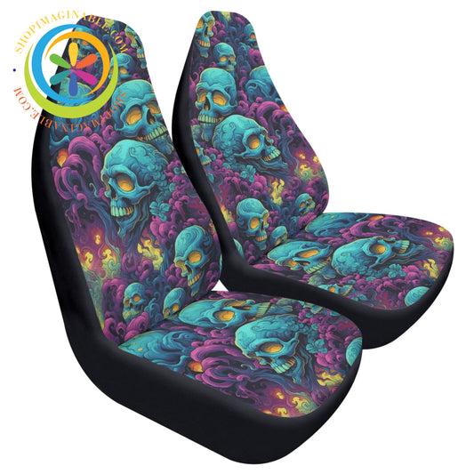 Gothic Skull Melondies Cloth Car Seat Covers