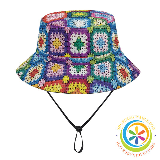 Grandmas Crocheted Bucket Hat-ShopImaginable.com
