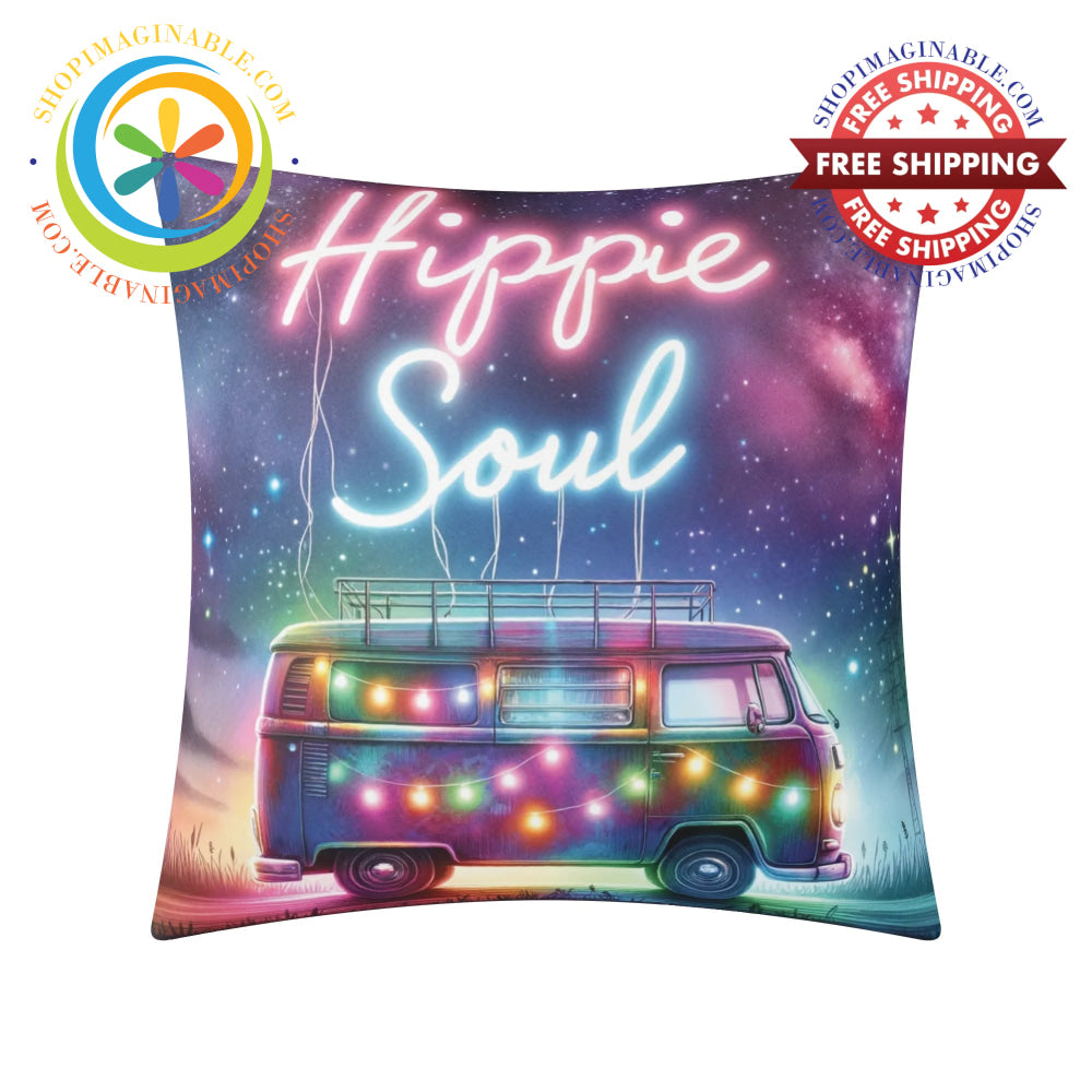 Hippie Soul Pillow Cover