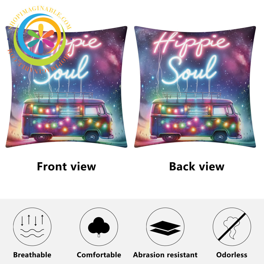 Hippie Soul Pillow Cover