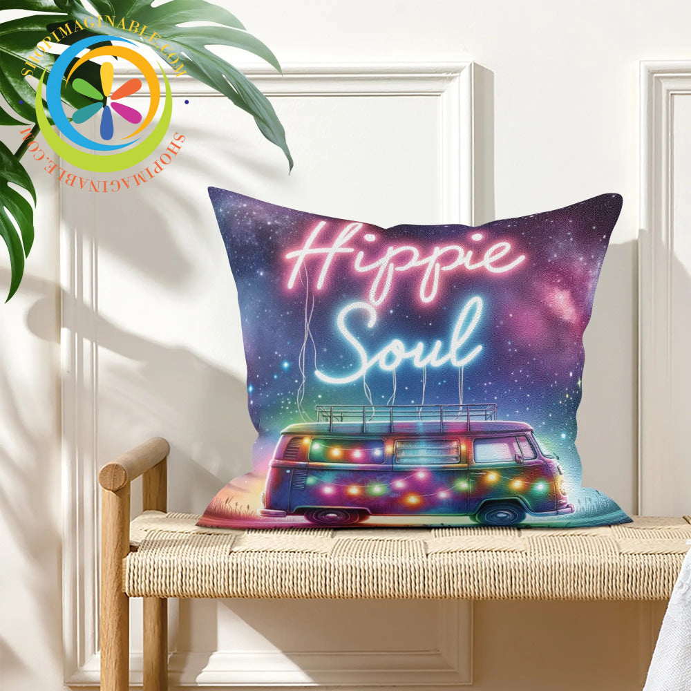 Hippie Soul Pillow Cover