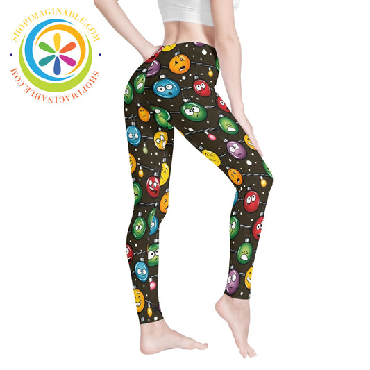Holiday Lights Leggings Yoga Pants