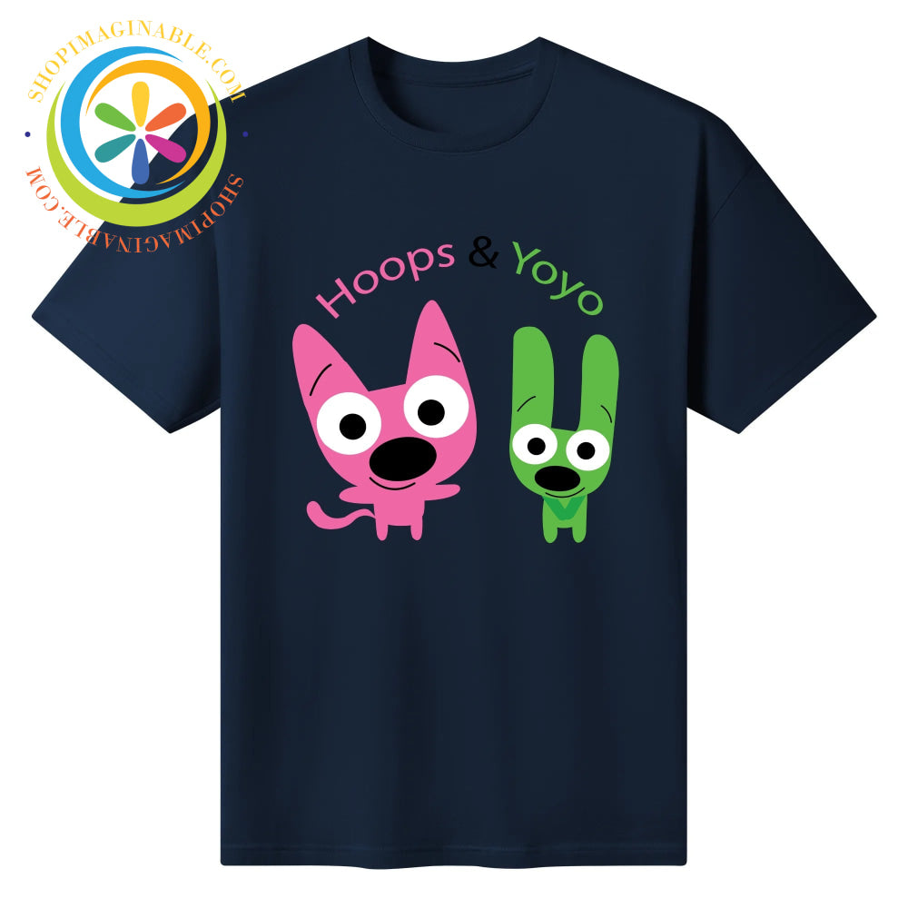 Hoops & Yoyo Unisex T-Shirt Black / S