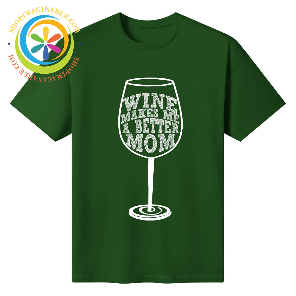 Mom Wine Unisex T-Shirt T-shirt