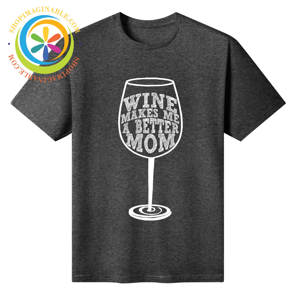 Mom Wine Unisex T-Shirt Oxford / S T-shirt