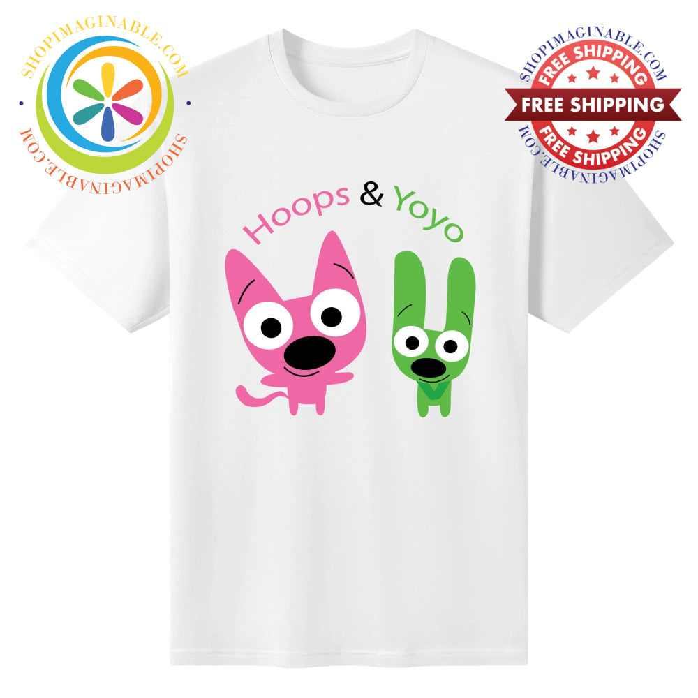 Hoops & Yoyo Unisex T-Shirt White / S
