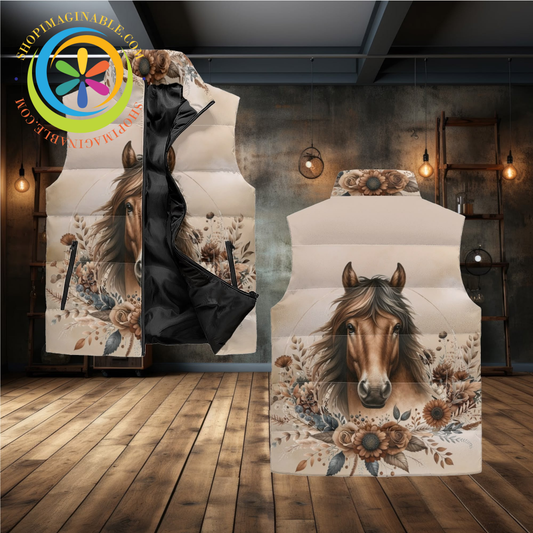 Horse Lovers Puffer Vest