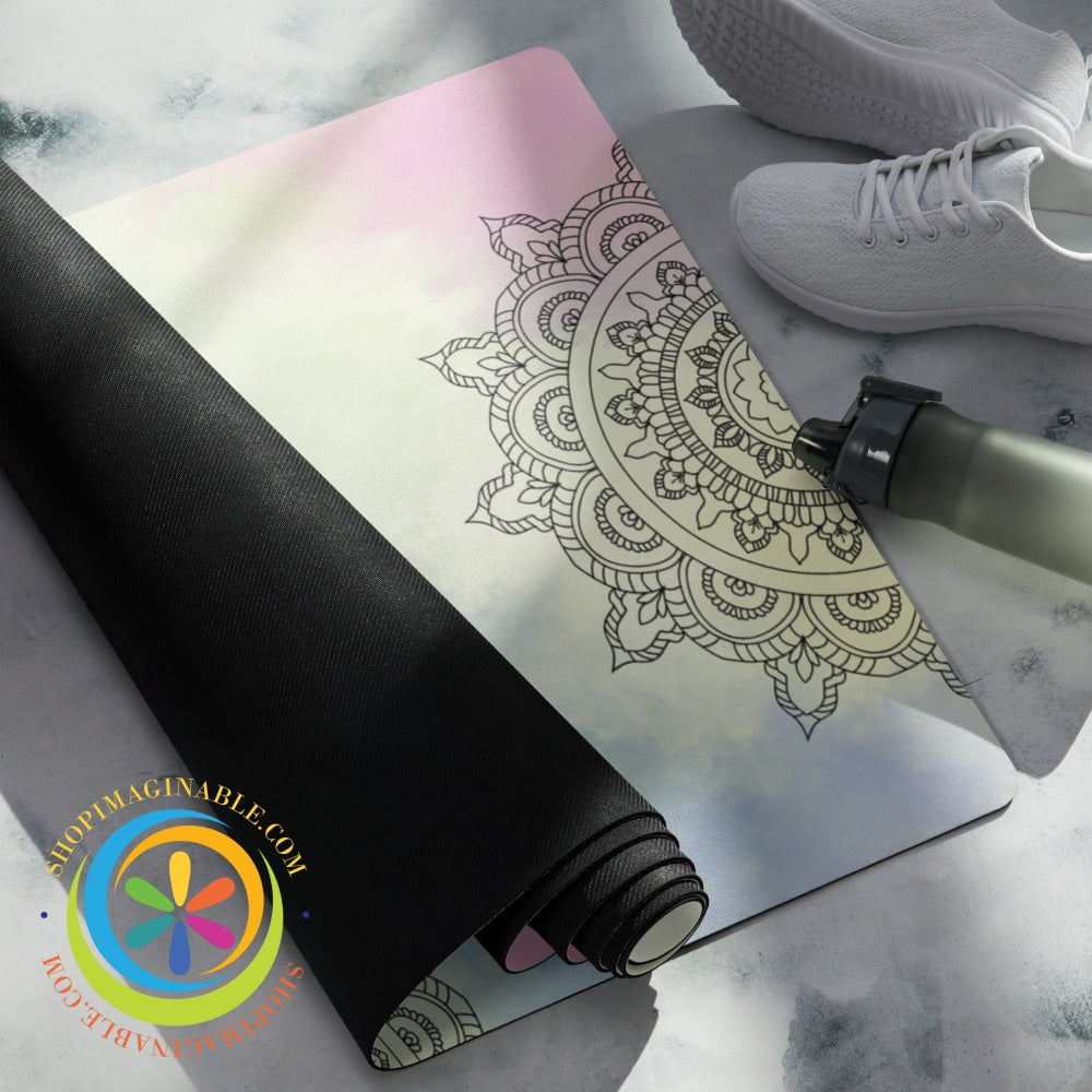 Inhale Love Exhale Gratitude Yoga Mat Yoga Mat