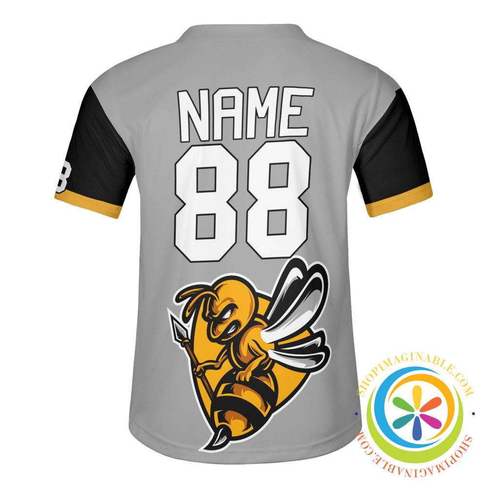 Killer Bees Unisex Baseball Jersey