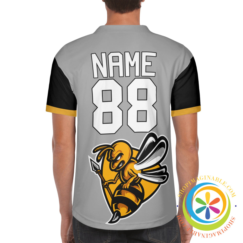 Killer Bees Unisex Baseball Jersey
