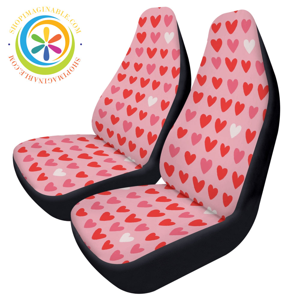 Listen To Your Heart Car Seat Covers
