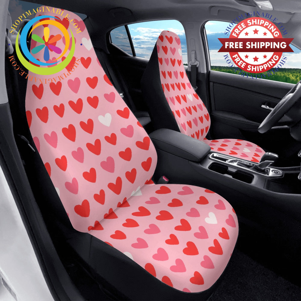 Listen To Your Heart Car Seat Covers