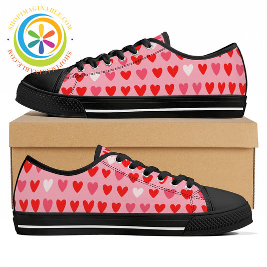 Listen To Your Heart Ladies Low Top Shoes Black / Us11.5 (Eu43)