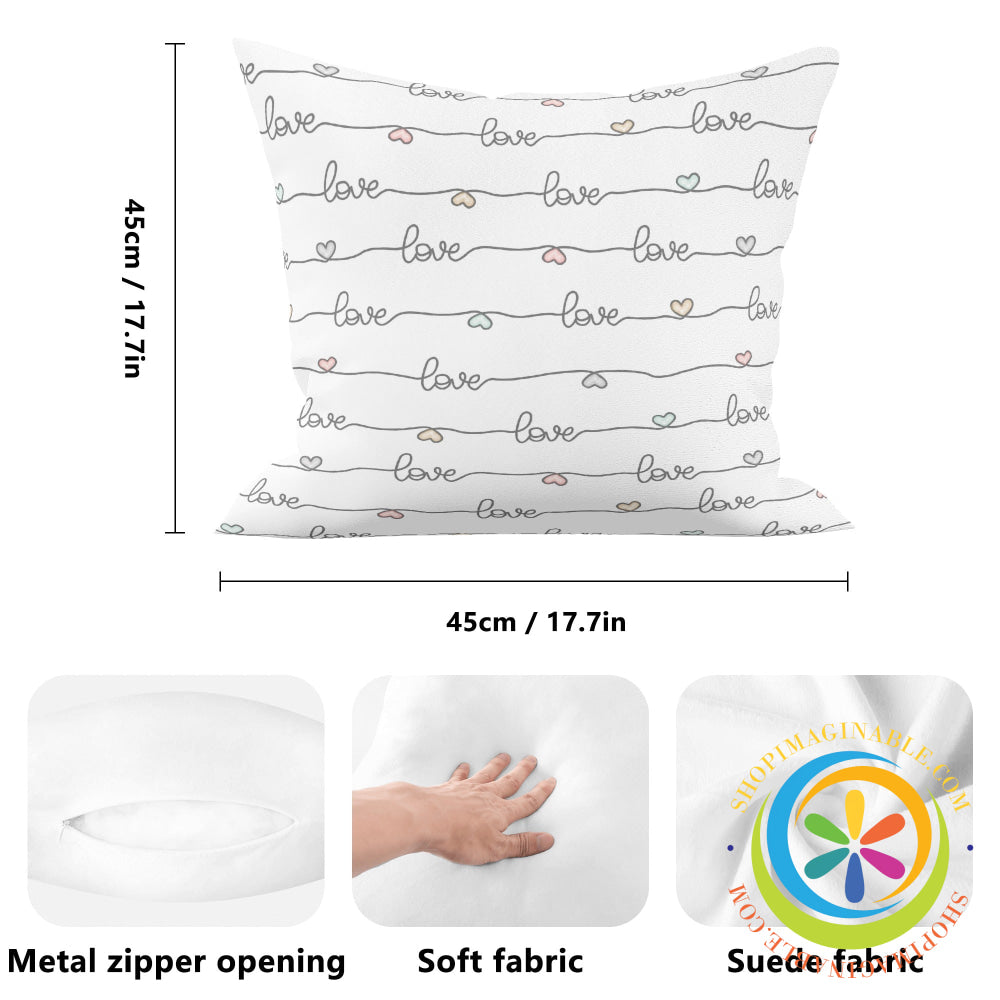 Love Pillow Cover
