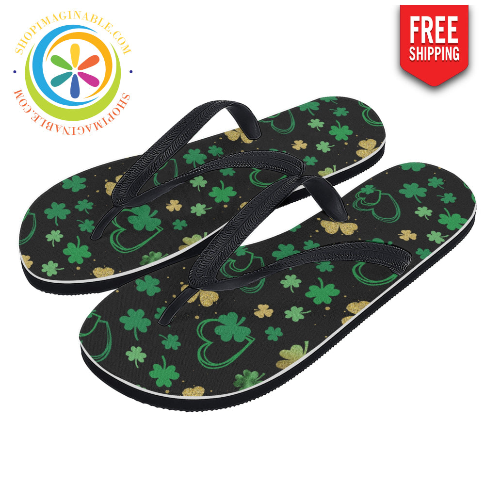 Luck Of The Irish Flip-Flops Men's & Ladies-ShopImaginable.com