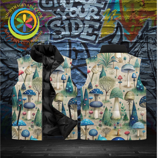 Magic Mushroom Puffer Vest